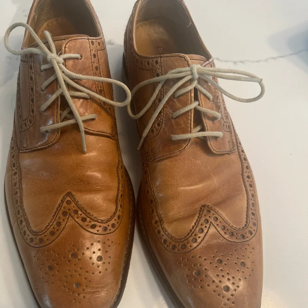 Mens 9M Cole Haan Grand OS‎ Cambridge Wingtip Oxford Leather Shoes